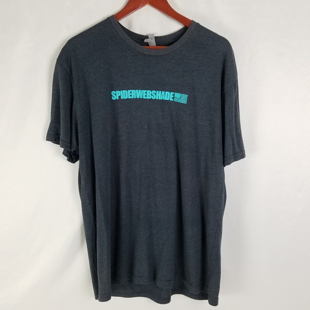 Next Level Apparel Mens‎ XL Spiderwebshade Jeep Beach 2019 T-Shirt Gray